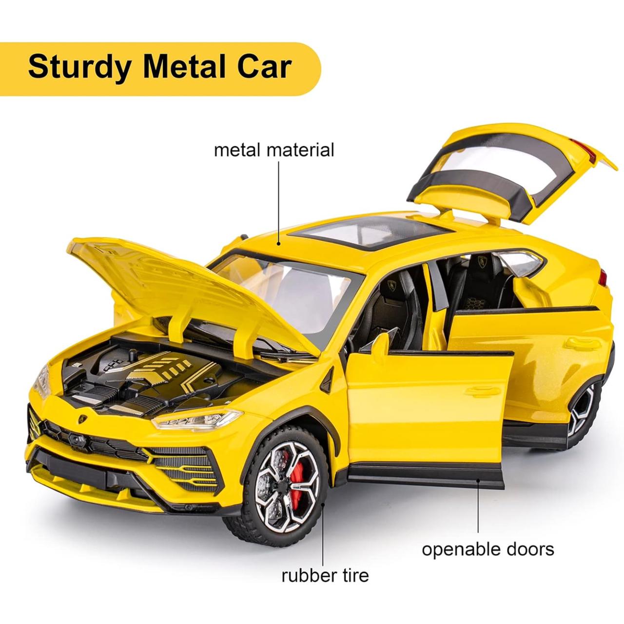 Lambo Urus Car Toys for 3 4 5 6 7 8 Year Old Boy (Yellow)