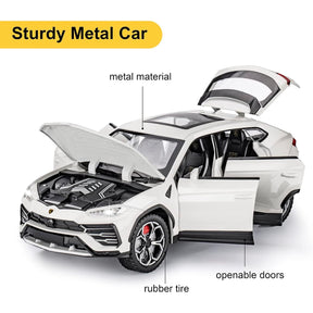 Lambo Urus Car Toys For 3 4 5 6 7 8 Year Old Boy (White)