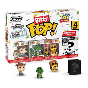 Funko Pop!: Toy Story Mini Collectible Toys 4-Pack - Woody, Rex, Slinky Dog & Mystery Chase Figure