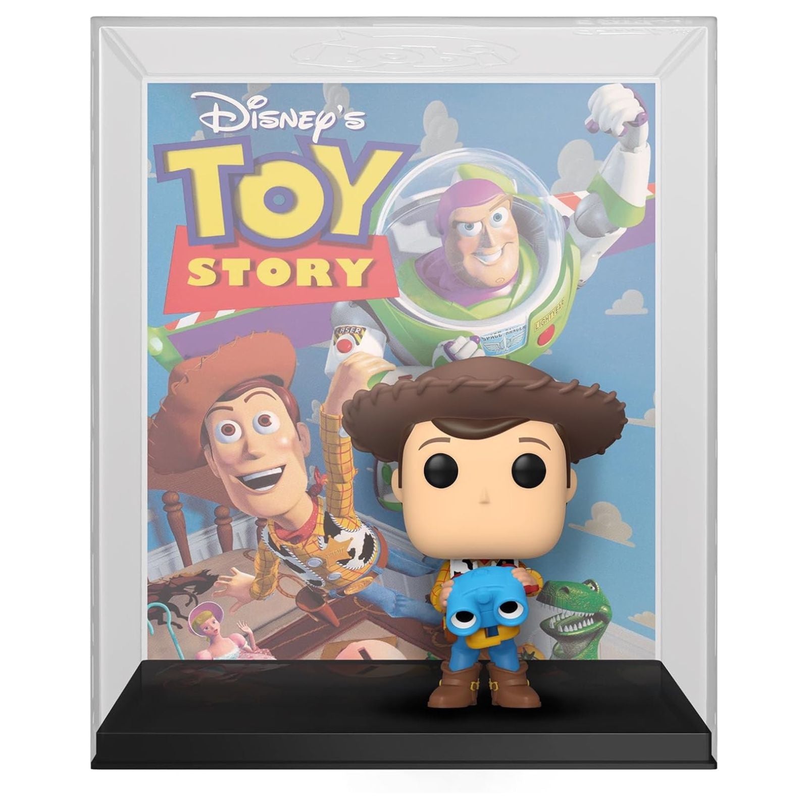 Funko Pop! VHS Cover: Disney - Toy Story, Woody Holding Lenny