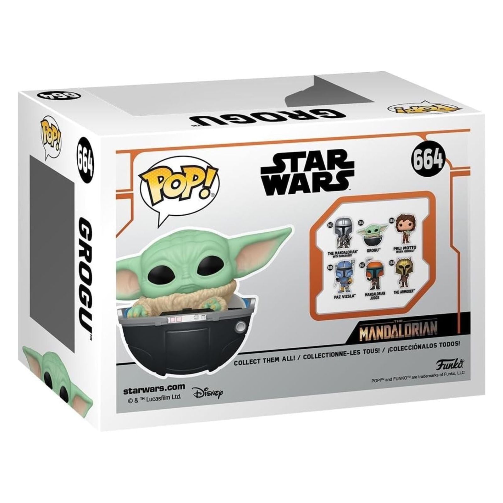 Funko Pop! Star Wars: The Mandalorian - Grogu with Pram