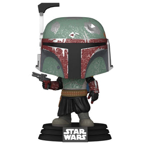 Funko POP Star Wars, The Mandalorian Action Figure Boba Fett