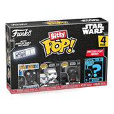 Funko Bitty Pop! Star Wars Mini Collectible Toys 4-Pack - Darth Vader, TIE Fighter Pilot, Stormtrooper & Mystery Chase Figure (Styles May Vary)