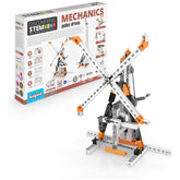 Engino- STEM Toys, Pulley Drives Construction Toys for Kids 9+, Gift for Boys & Girls (8 Model Options), STEM Building Kits