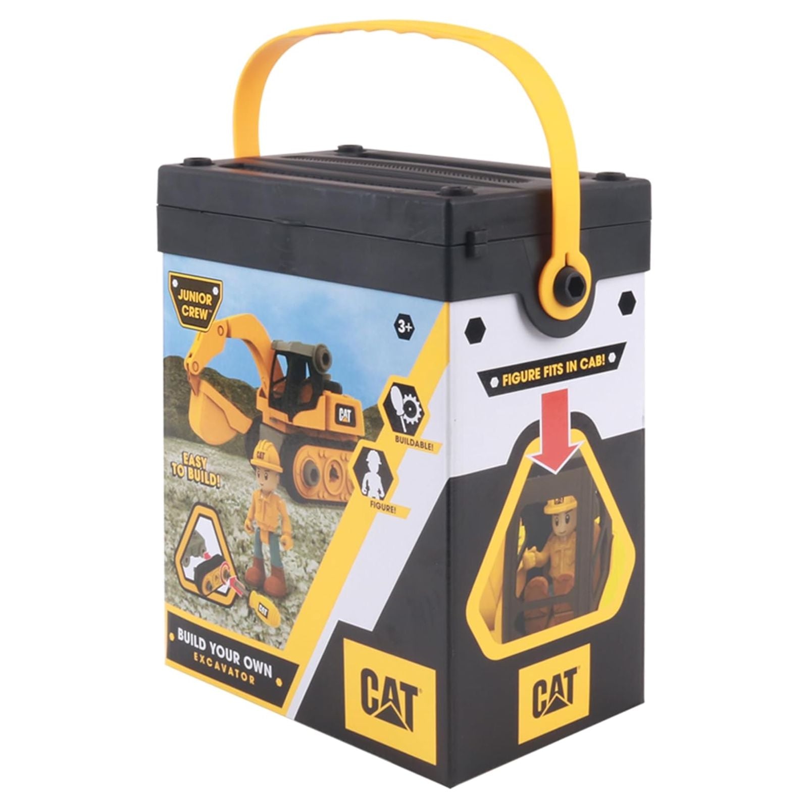 CAT Construction Toys, Construction Junior Crew, Build Your Own Excavator Building Toy