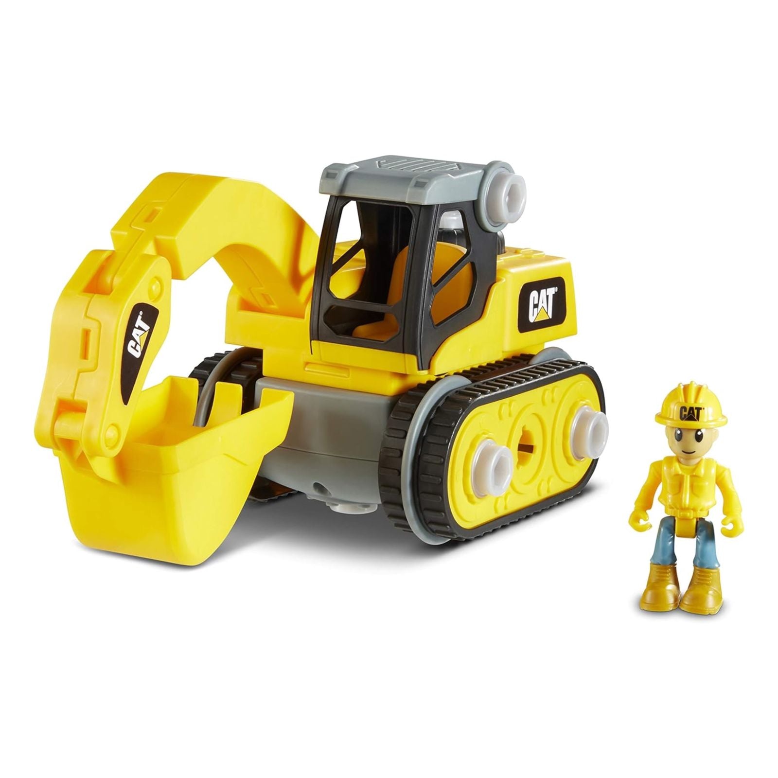 CAT Construction Toys, Construction Junior Crew, Build Your Own Excavator Building Toy