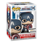 Funko Pop! Marvel: Captain America: Civil War Build A Scene - Captain America, Figure 12 of 12