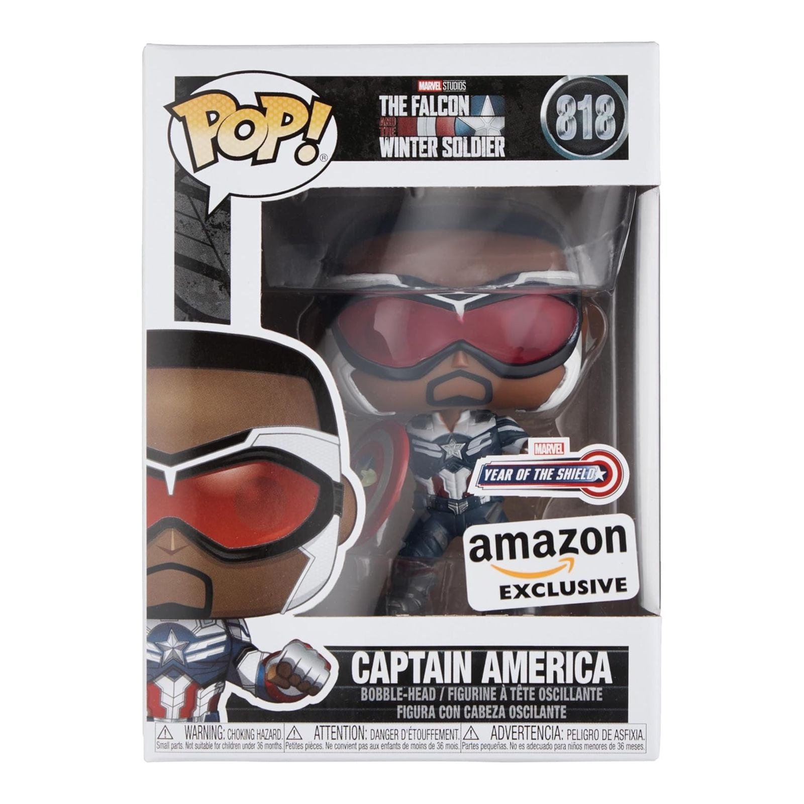 Funko Pop! Marvel: Year of The Shield - Sam Wilson with Shield