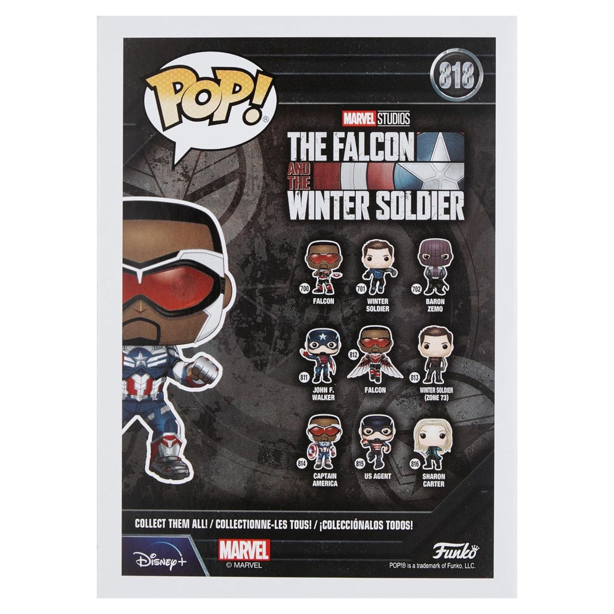 Funko Pop! Marvel: Year of The Shield - Sam Wilson with Shield