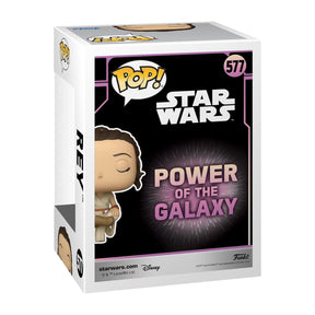 Funko Pop Star Wars Power of The Galaxy Rey Vinyl Bobblehead