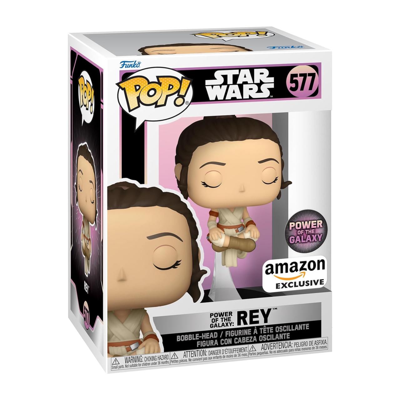 Funko Pop Star Wars Power of The Galaxy Rey Vinyl BobbleheadFunko Pop Star Wars Power of The Galaxy Rey Vinyl Bobblehead