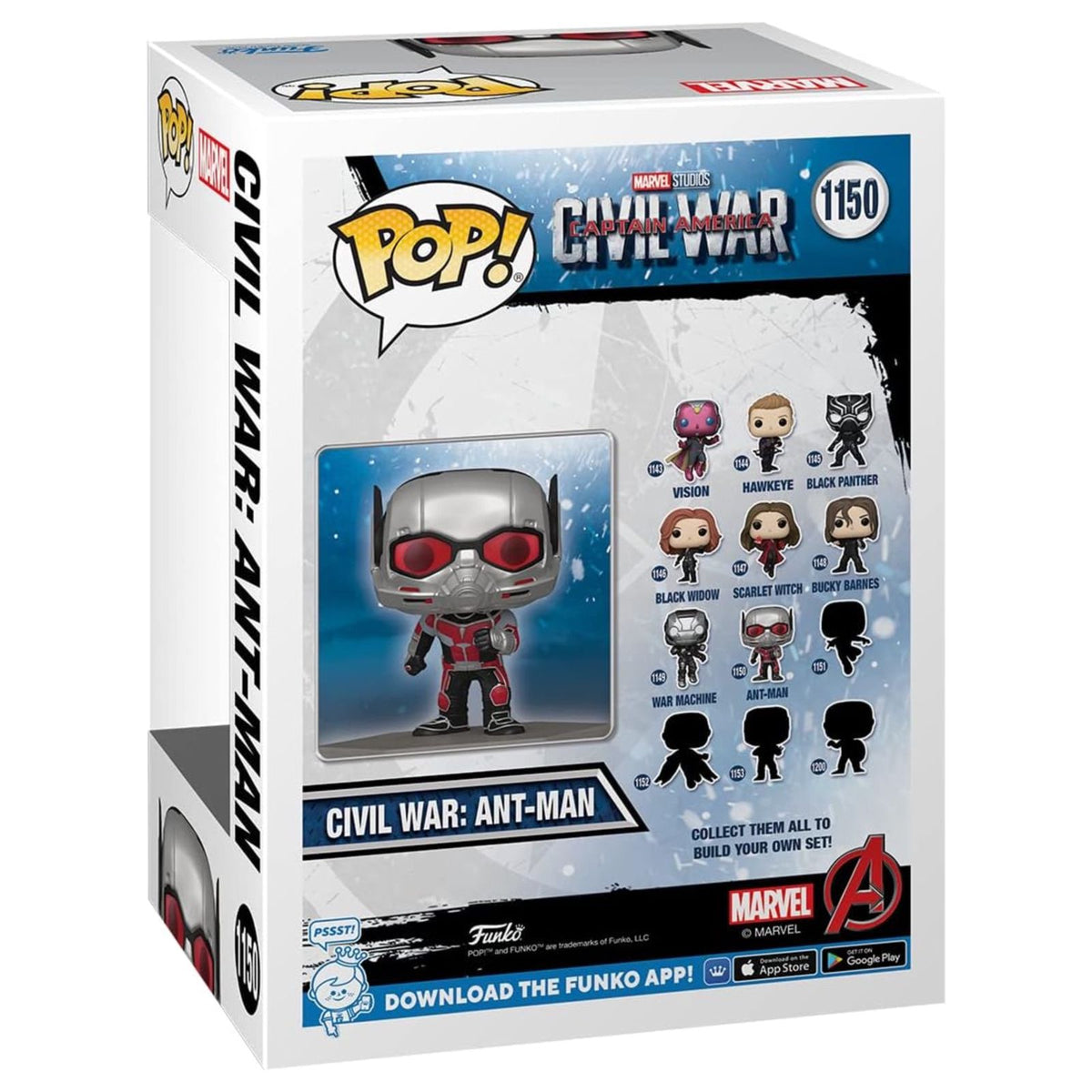 Funko Pop! Marvel: Captain America: Civil War Build A Scene - Ant-Man