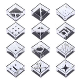 Meetai 24 Piece Mini Puzzle Box Balance IQ Maze Game Puzzle Balance Game Box Casual Intelligence Ball Maze Game Challenge Cube Puzzle Brain Teaser Puzzle Cube for Teen and Adult