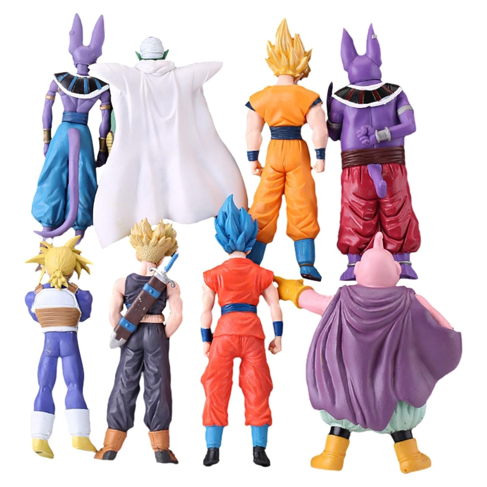 5.7" Goku Action Figures,Set of 8 Super Hero Anime Action Figure Toys,Classic Characters Action Figure