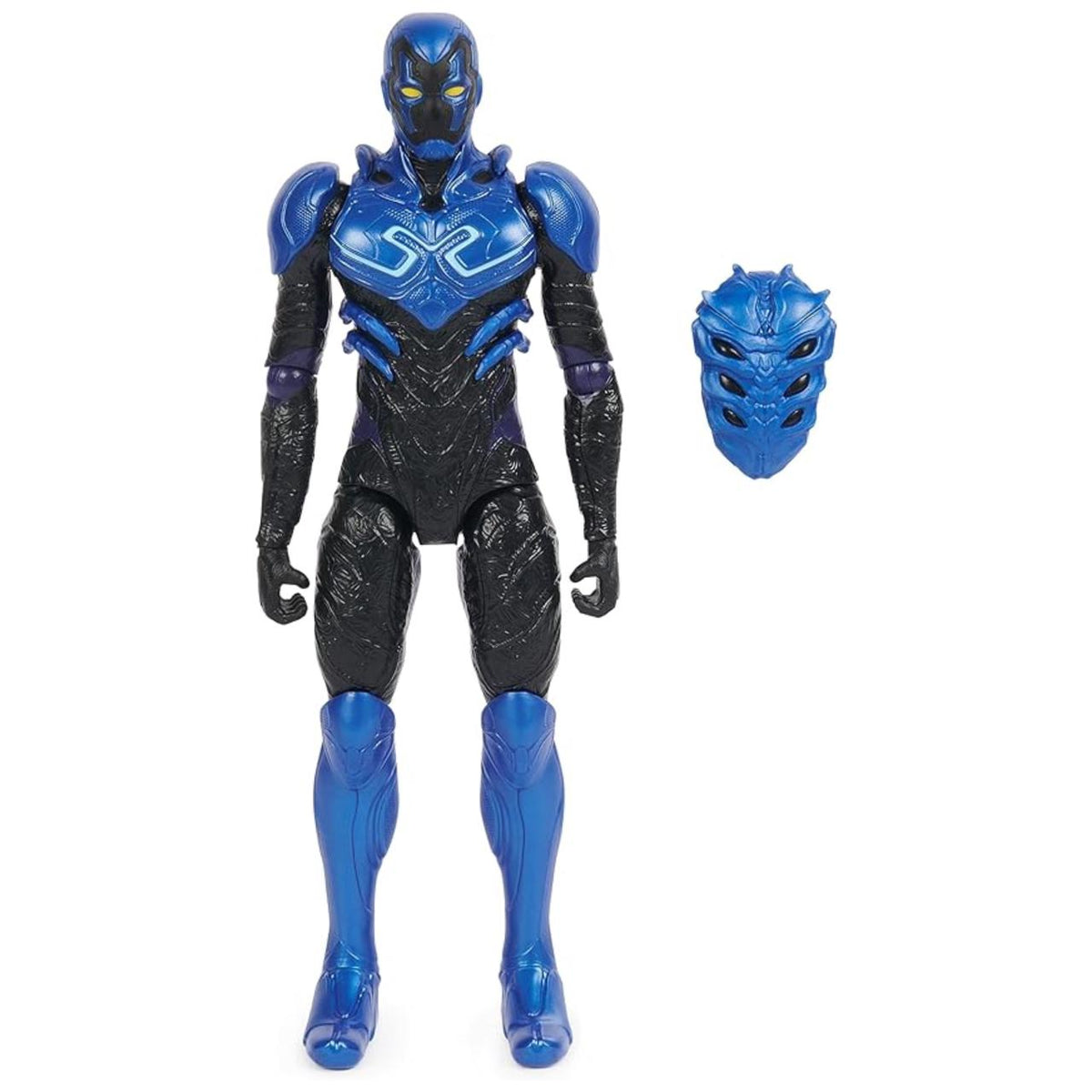 DC Comics, Hero-Mode Blue Beetle Action Figure, 12-inch, blue beetle movie character