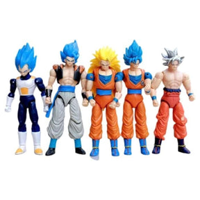 5 pcs Action Figure Series Anime Characters Toys