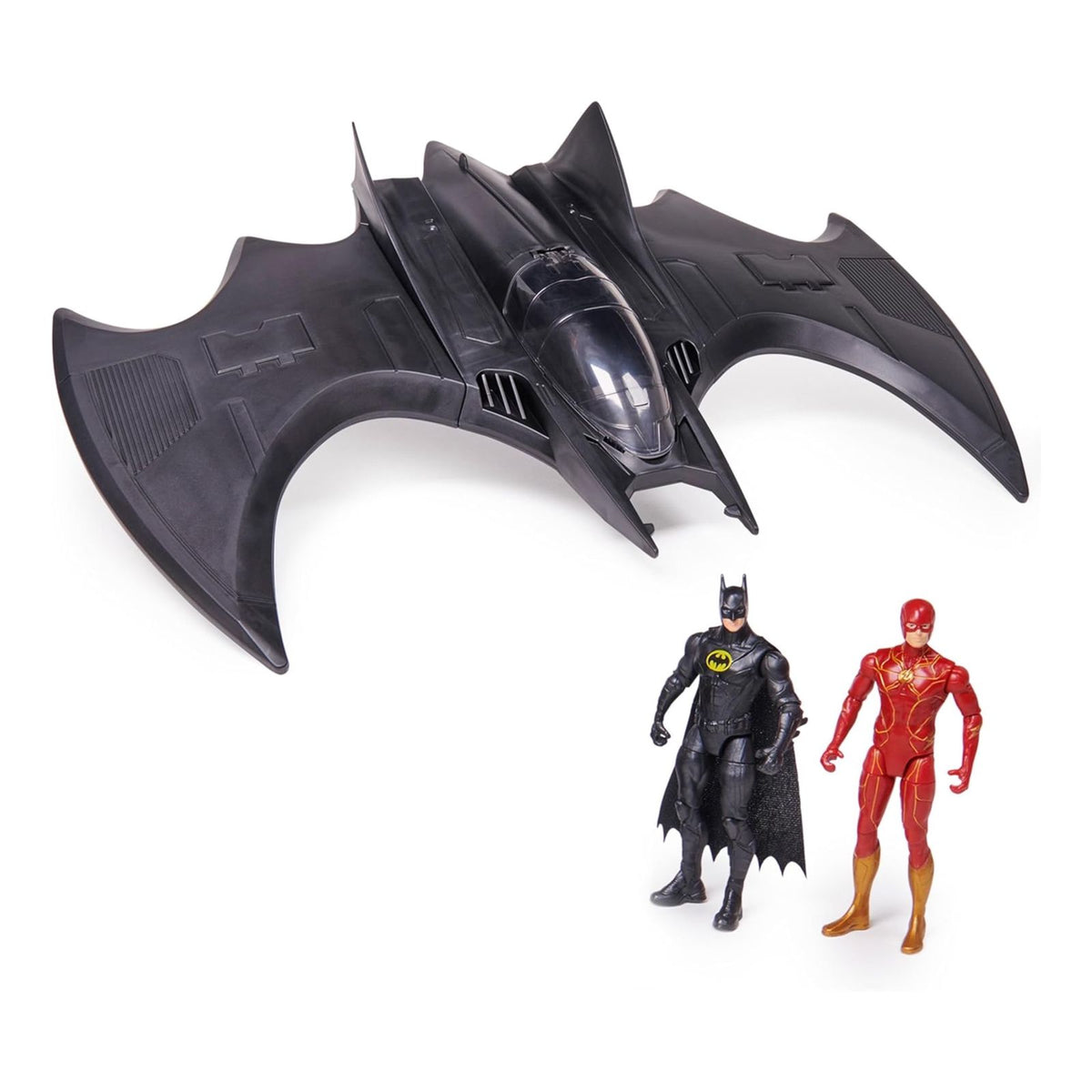 DC Comics, The Flash Ultimate Batwing Set The Flash and Batman Action Figures