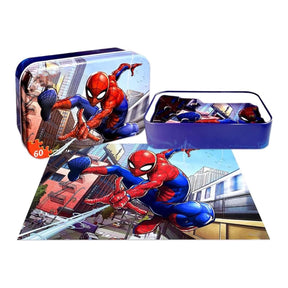 Spider Man Puzzles 60 Pieces Puzzles for Kids Ages 4-8 Learning Educational