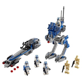 LEGO Star Wars 501st Legion Clone Troopers Building Kit, Cool Action Set for Creative Play