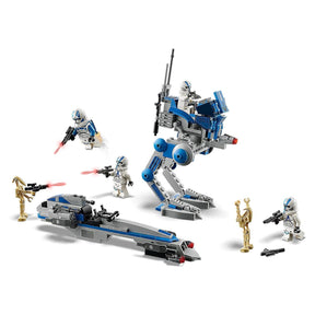 LEGO Star Wars 501st Legion Clone Troopers Building Kit, Cool Action Set for Creative Play