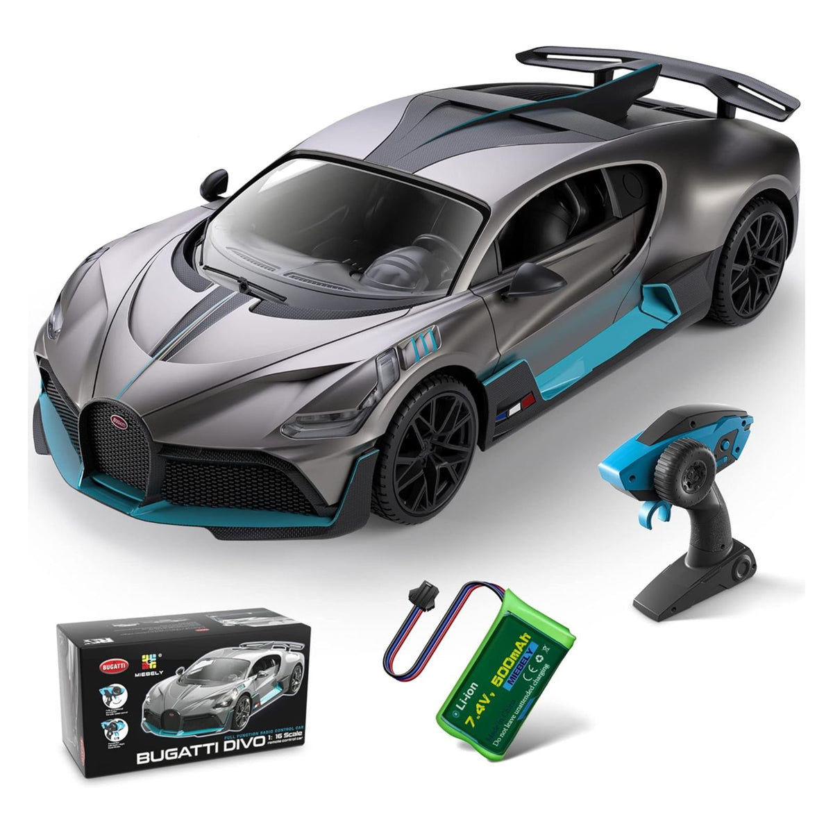 Bugatti Divo 1/16 Scale Remote Control Car