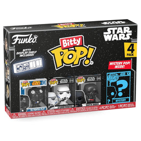 Funko Bitty Pop! Star Wars Mini Collectible Toys 4-Pack