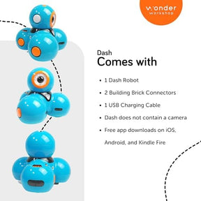 Wonder Workshop Dash Robot | Voice Activated STEM Robot Toys