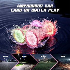 Amphibious Remote Control Car | 2.4GHz | Pink