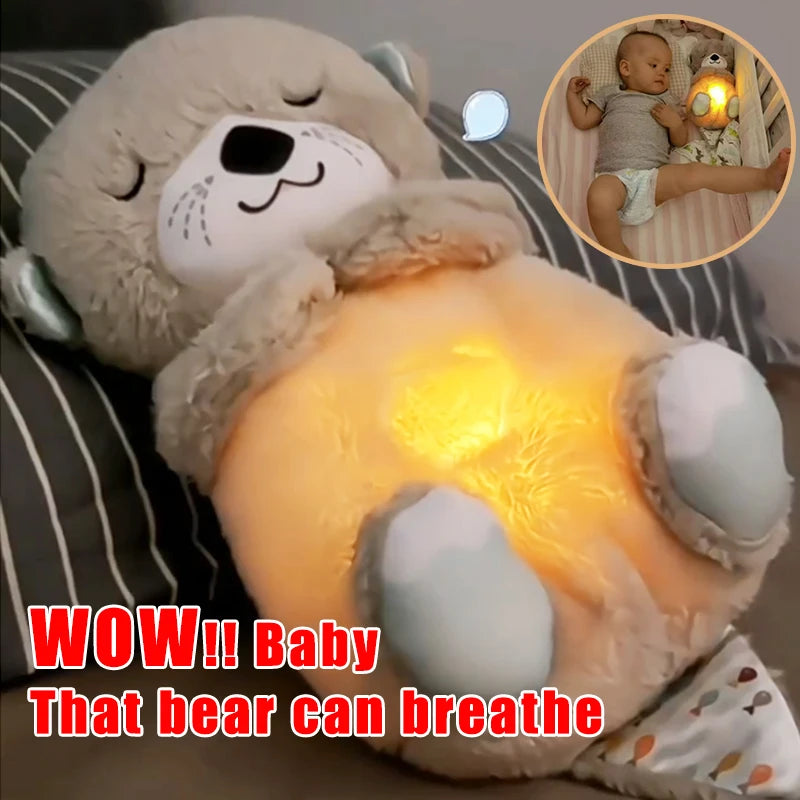 Baby Breath Baby Bear Soothes Otter Plush Toy