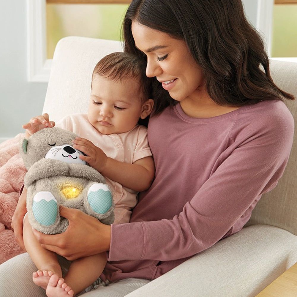 Baby Breath Baby Bear Soothes Otter Plush Toy