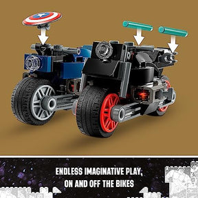 LEGO Marvel Black Widow & Captain America Buildable Marvel Toy