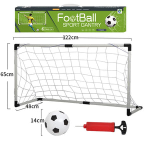 "Portable Detachable Football Goal Frame for Indoor & Outdoor Play - Gantry Toy"