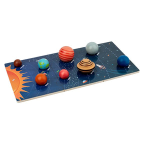 3D Solar System Puzzle Toy for Kids - Eight Planets Cognitive Educational Puzzle