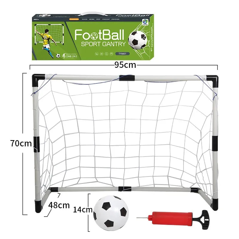 "Portable Detachable Football Goal Frame for Indoor & Outdoor Play - Gantry Toy"