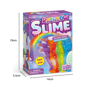 "Toy Slime Kit for Girls - 8 Foam Beans, Slimes & Glitter for Fun Party Favors"