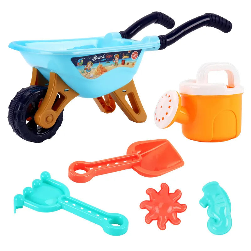 Large Beach Toy Stroller 6-Piece Set Children'S Toy Car