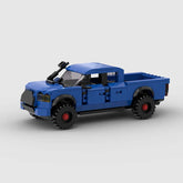 Tacoma TRD Pro Off-road Car Pickup Truck MOC Small Particles Educational Building Blocks Toy