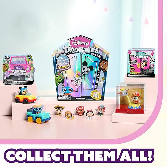 "Disney Doorables Multi Peek Series 10 - Collectible Blind Bag Figures for Kids"