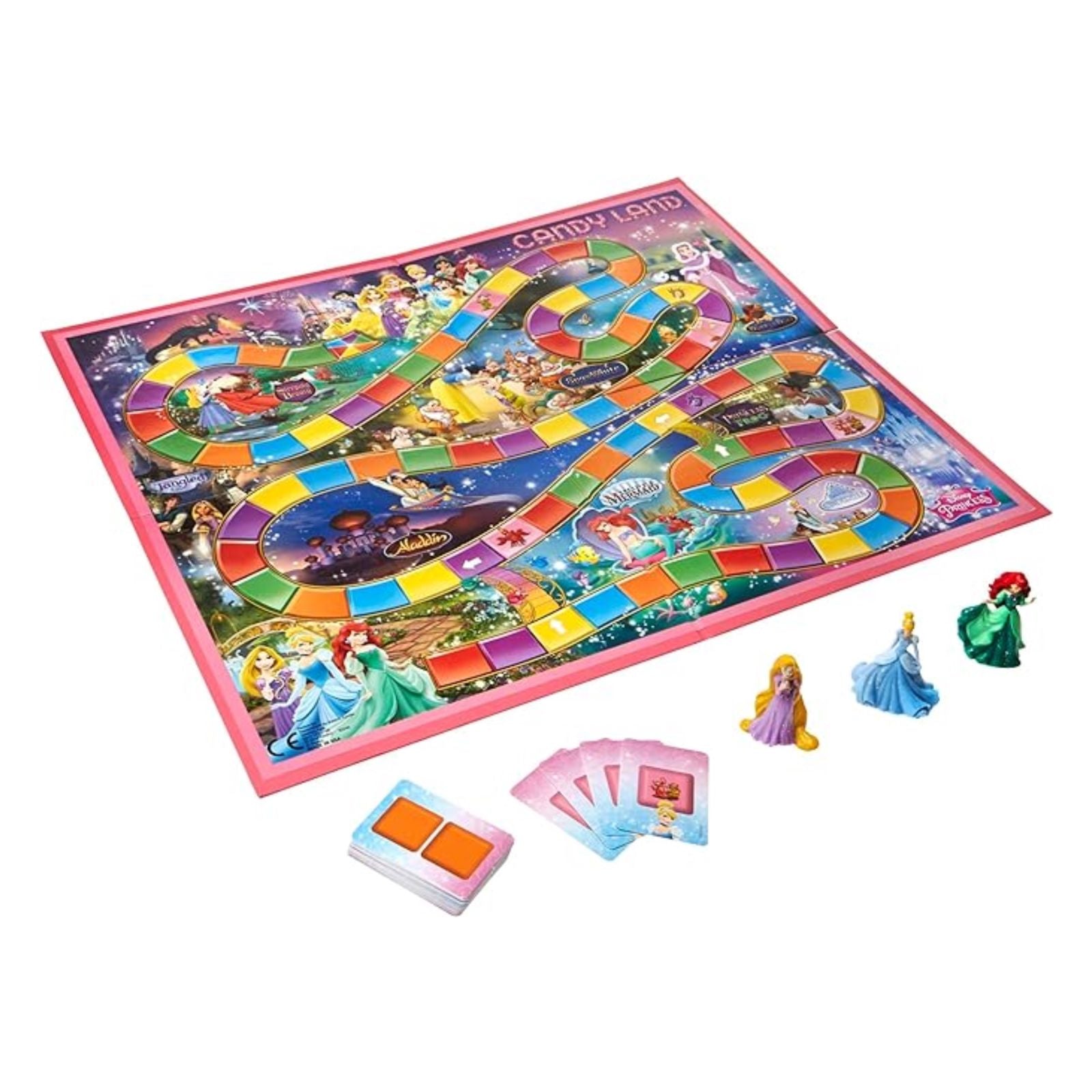 "Hasbro Candy Land Disney Princess Edition - Board Game for Kids Ages 3+"