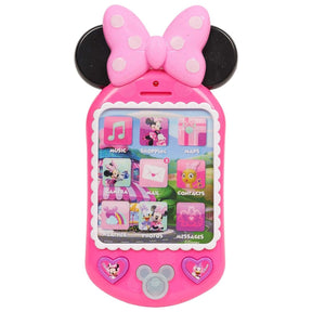 Minnie Bow-Tique Why Hello Pretend Play Cell Phone - Lights & Sounds Toy