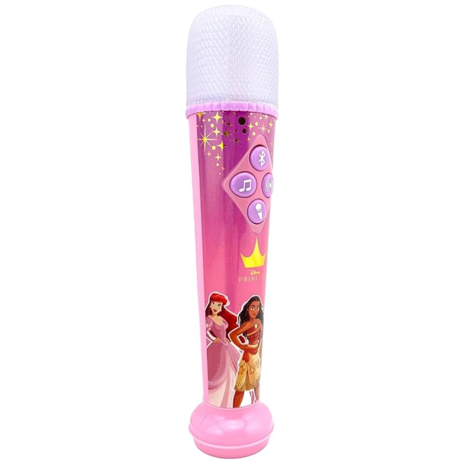 Disney Princess Karaoke Microphone for Kids – Bluetooth, Music, Light Show & Fun!