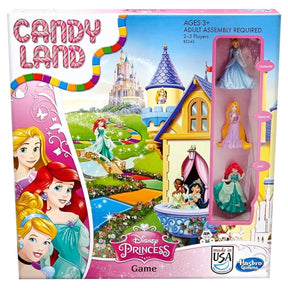 Hasbro Gaming Candy Land Disney Princess Edition Board Game, Preschool Games for 2 to 3 Players, Family Games for Kids Ages 3 and Up