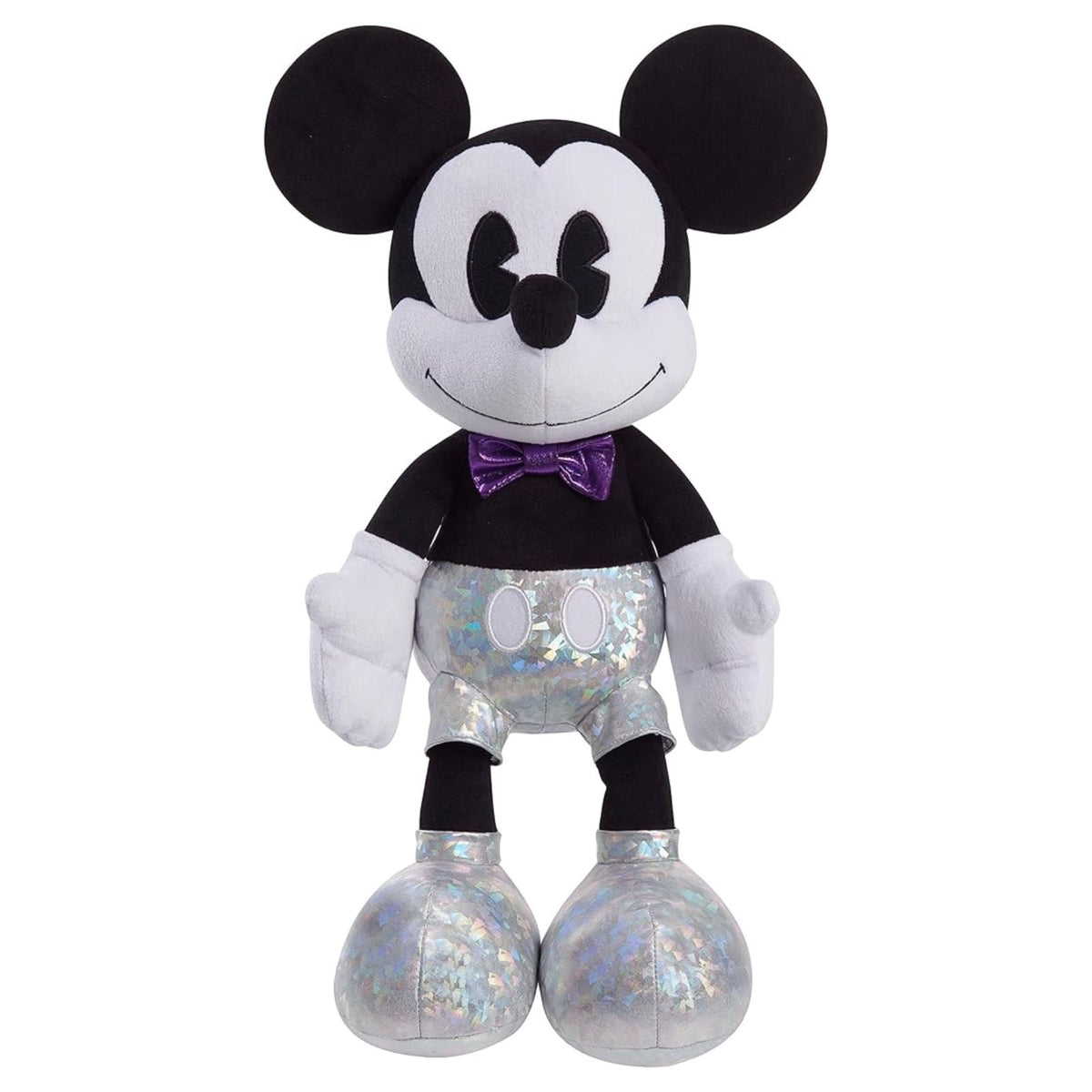 Just Play Disney100 Years of Wonder Mickey Mouse Large Plush Stuffed Animal, Officially Licensed Kids Toys for Ages 2 Up