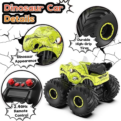 Dinosaur Remote Control Car | 2.4GHz Monster Trucks