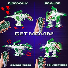 Remote Control Dinosaur Robot for Kids