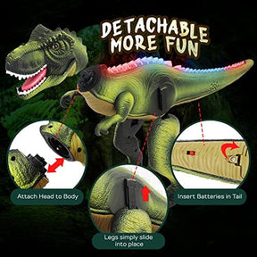 Remote Control Dinosaur Toys for Kids | Green