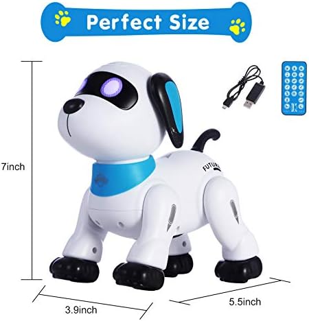 Remote Control Robot Dog Toy for Kids | Blue