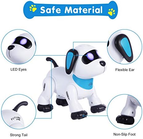 Remote Control Robot Dog Toy for Kids | Blue