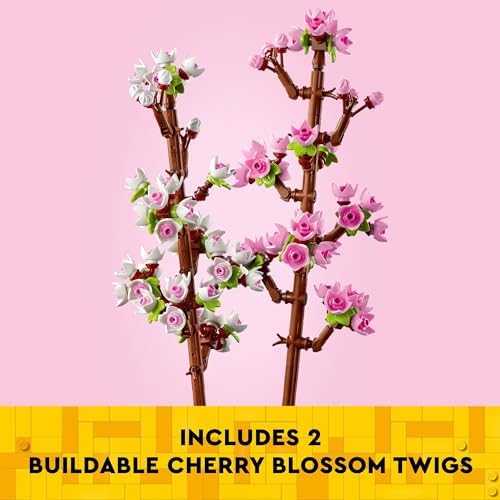 LEGO Cherry Blossoms Celebration Gift | Buildable Floral Display | 40725