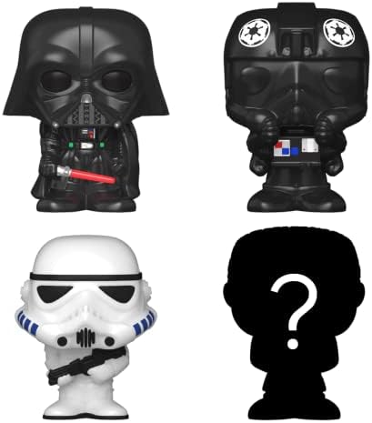 Funko Bitty Pop! Star Wars Mini Collectible Toys | 4-Pack